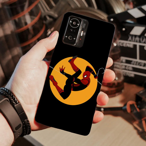 Husa compatibila cu Xiaomi Mi 9T model Spiderman Swing, Silicon, TPU, Viceversa