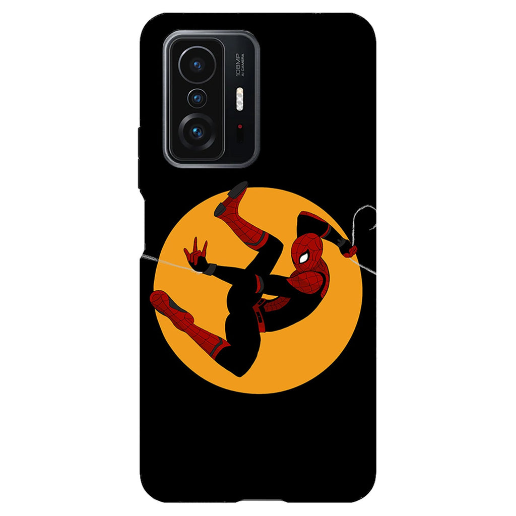 Husa compatibila cu Xiaomi Mi 11 Lite model Spiderman Swing, Silicon, TPU, Viceversa