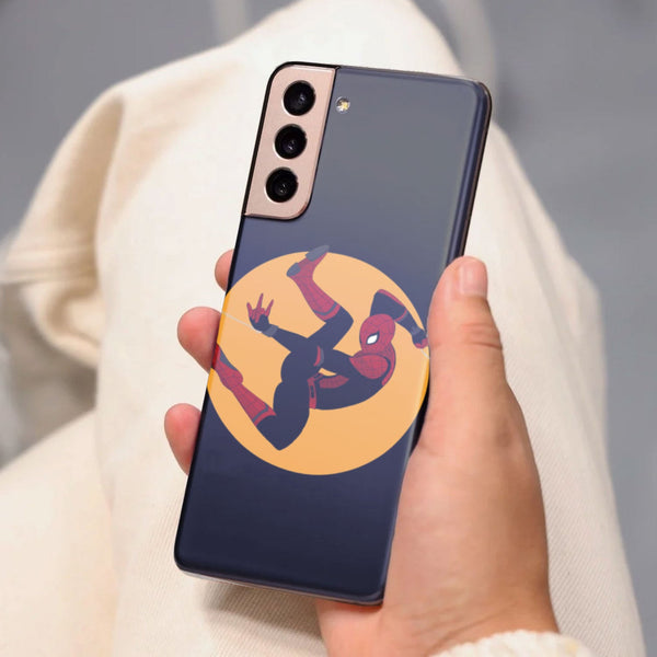 Husa Samsung Galaxy S21 FE model Spiderman Swing, Silicon, TPU, Viceversa