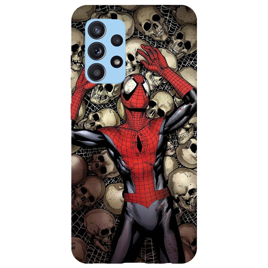 Husa compatibila cu Samsung Galaxy A73 5G model Spiderman, Silicon, TPU, Viceversa - Viceversa