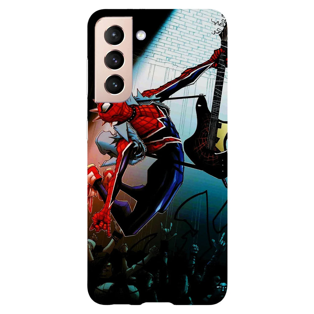 Husa compatibila cu Samsung Galaxy S21 Ultra model Spiderpunk, Silicon, TPU, Viceversa - Viceversa
