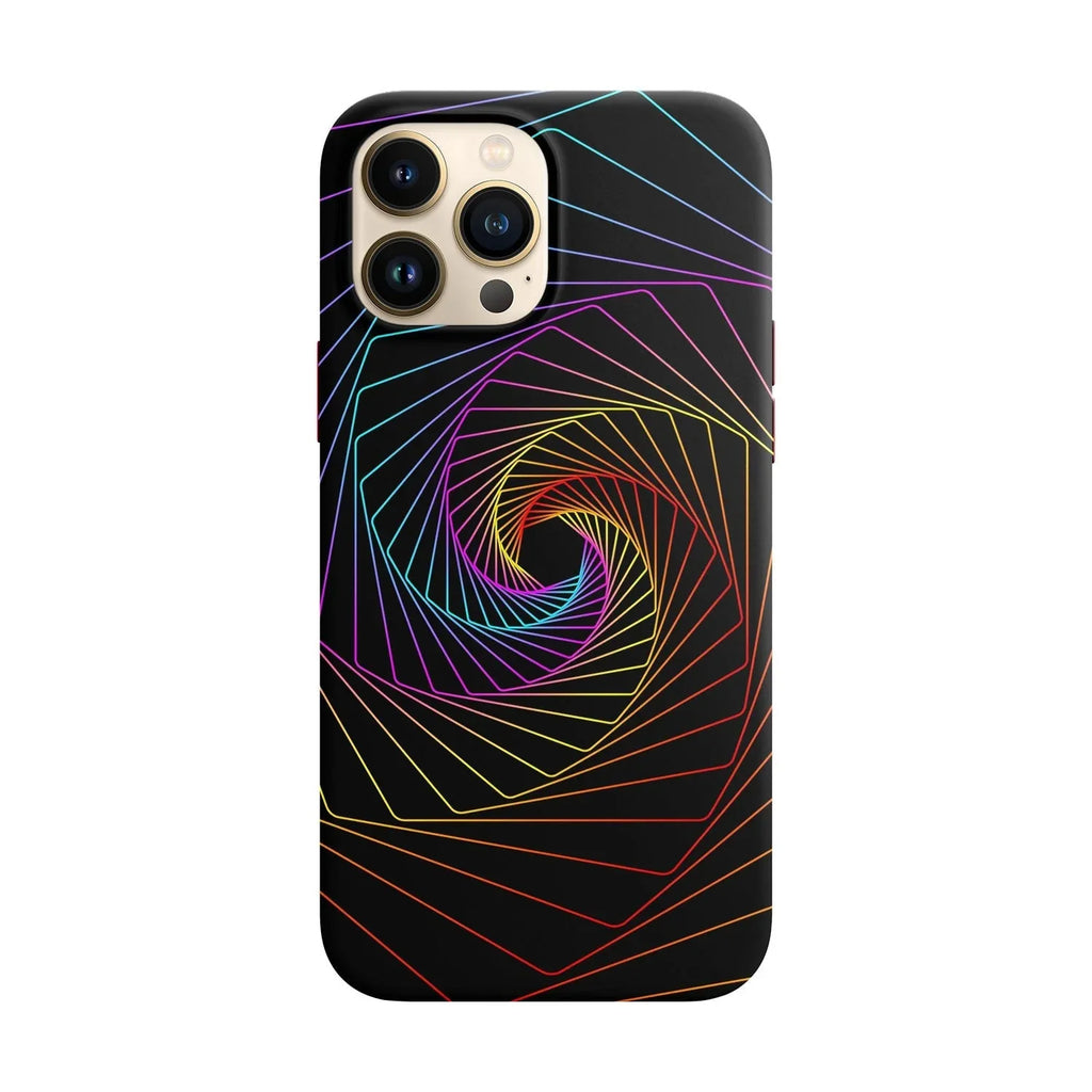 Husa compatibila cu Apple iPhone 14 Pro model Spiral void,Silicon, Tpu, Viceversa - Viceversa