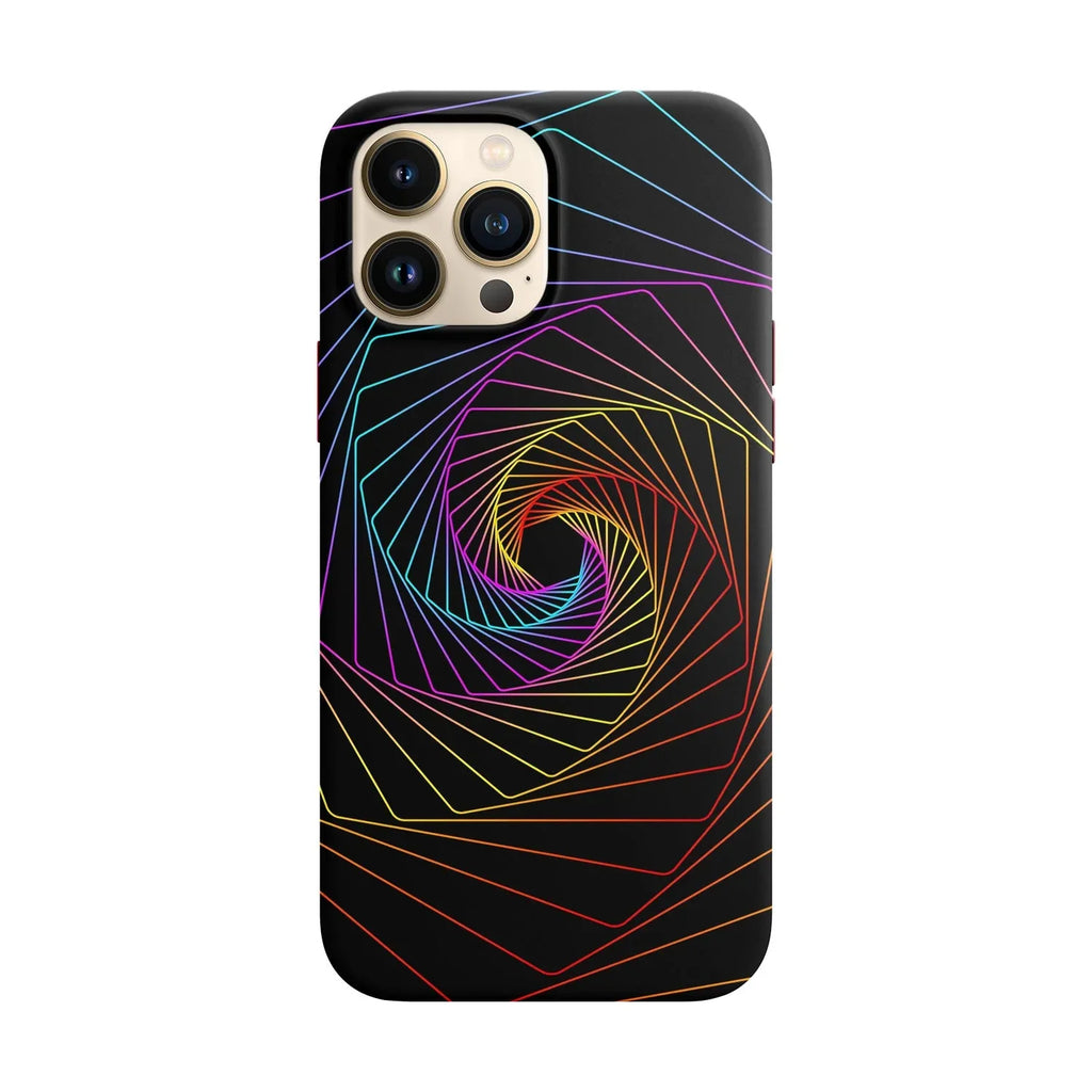 Husa compatibila cu Apple iPhone 12 model Spiral void,Silicon, Tpu, Viceversa - Viceversa