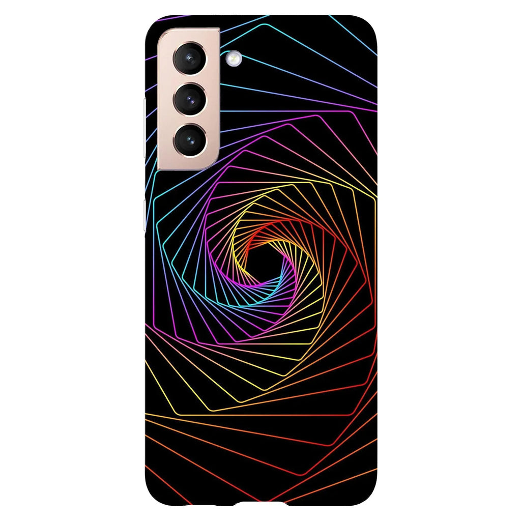 Husa compatibila cu Samsung Galaxy S22 Ultra model Spiral void, Silicon, TPU, Viceversa - Viceversa