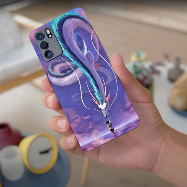 Husa compatibila cu Oppo Reno 6 Pro 5G model Spirited Away, Silicon, TPU, Viceversa - Viceversa