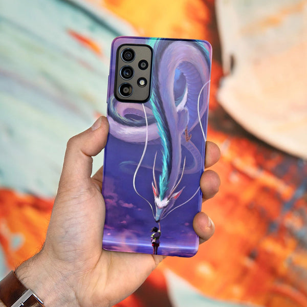 Husa Samsung Galaxy Galaxy A72 model Spirited Away, Silicon, TPU, Viceversa