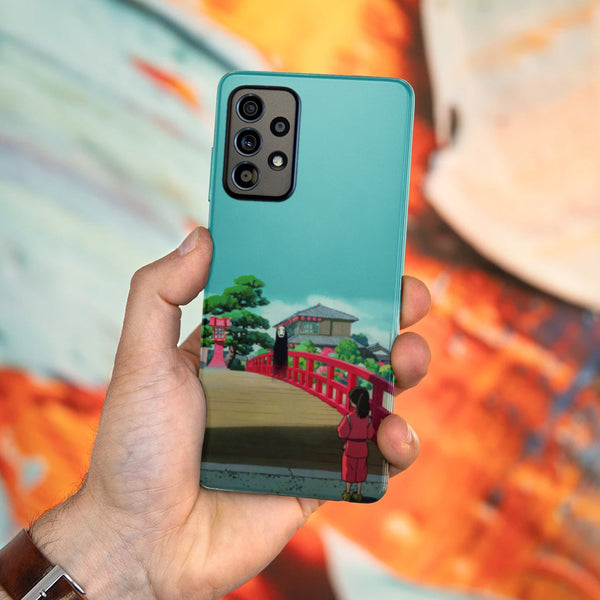 Husa Samsung Galaxy Galaxy A72 model Spirited Away Bridge, Silicon, TPU, Viceversa