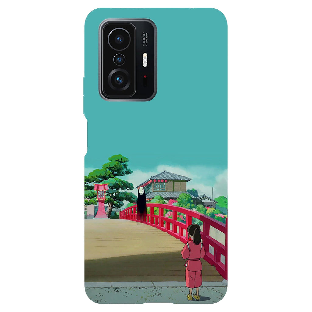 Husa compatibila cu Xiaomi Mi 11 Lite model Spirited Away Bridge, Silicon, TPU, Viceversa