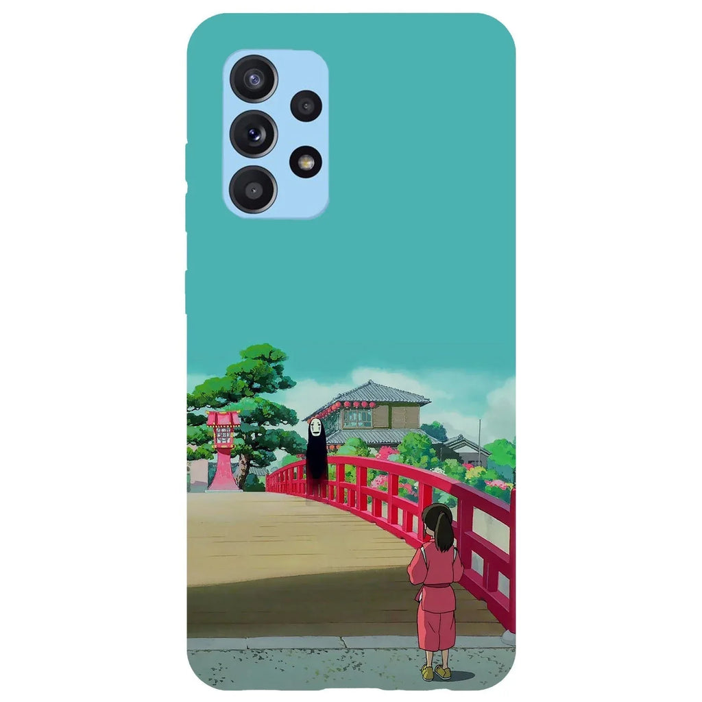 Husa compatibila cu Samsung Galaxy A73 5G model Spirited Away Bridge, Silicon, TPU, Viceversa - Viceversa