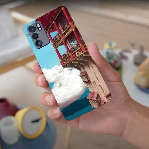 Husa compatibila cu Oppo Find X3 model Spirited Away Hotel, Silicon, TPU, Viceversa - Viceversa