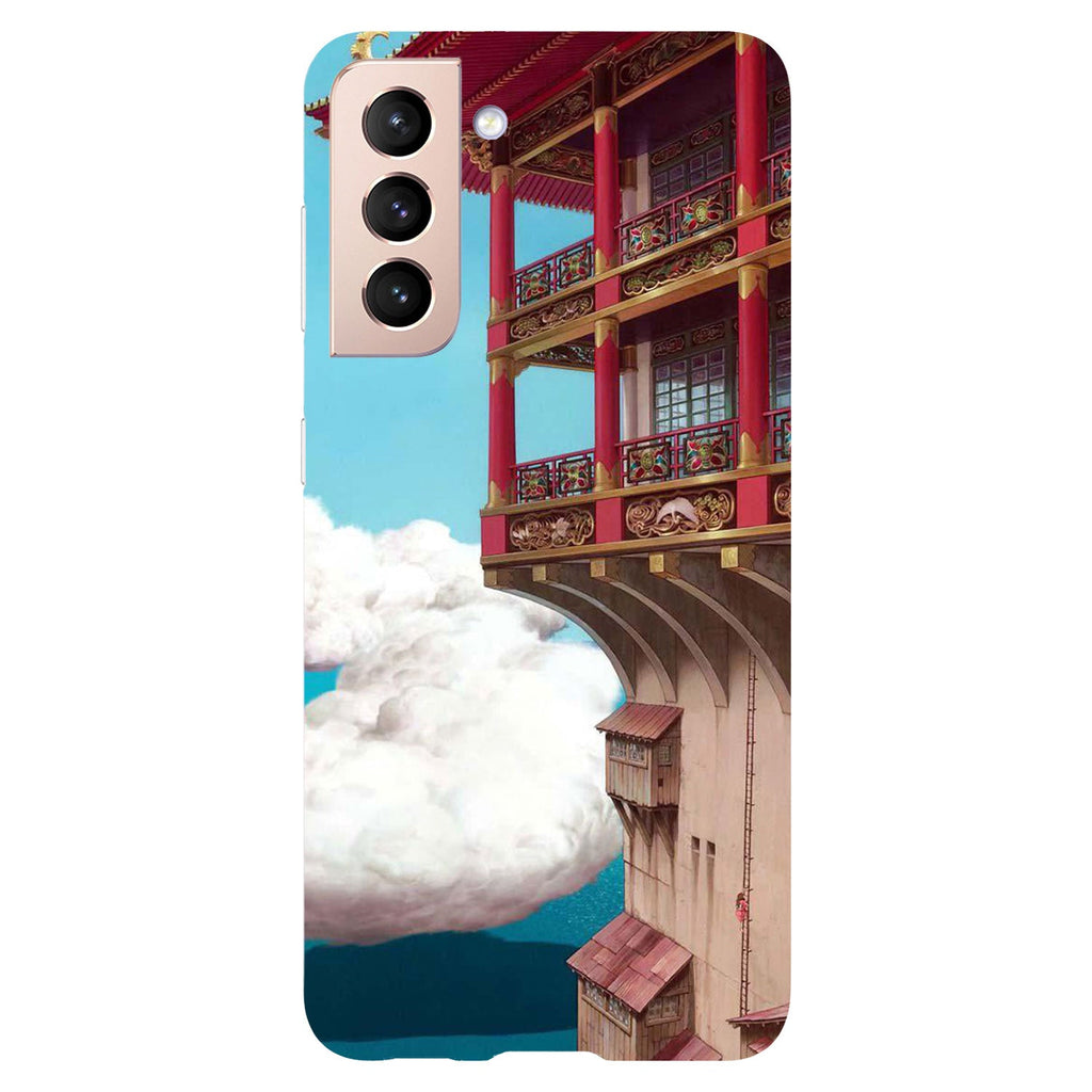 Husa Samsung Galaxy S21 FE model Spirited Away Hotel, Silicon, TPU, Viceversa