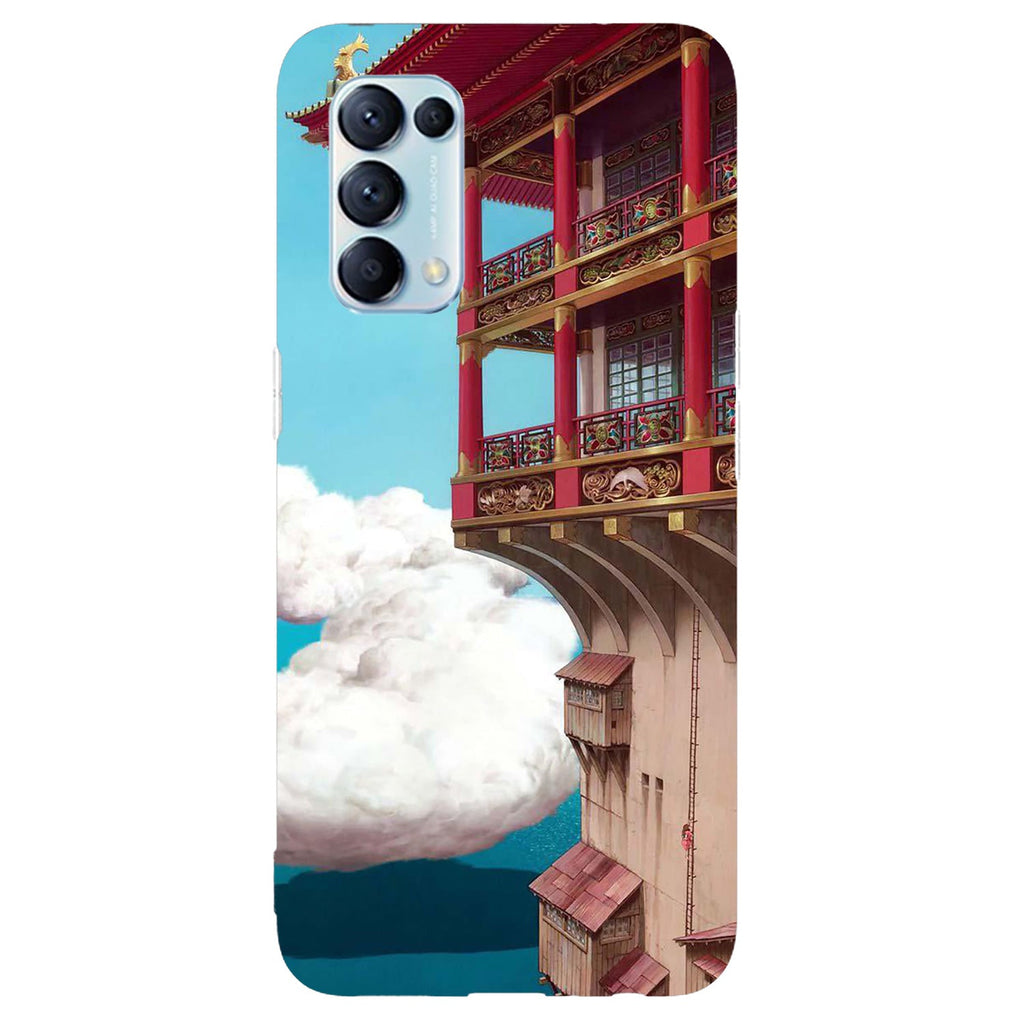 Husa compatibila cu Oppo Reno 5 4G model Spirited Away Hotel, Silicon, TPU, Viceversa