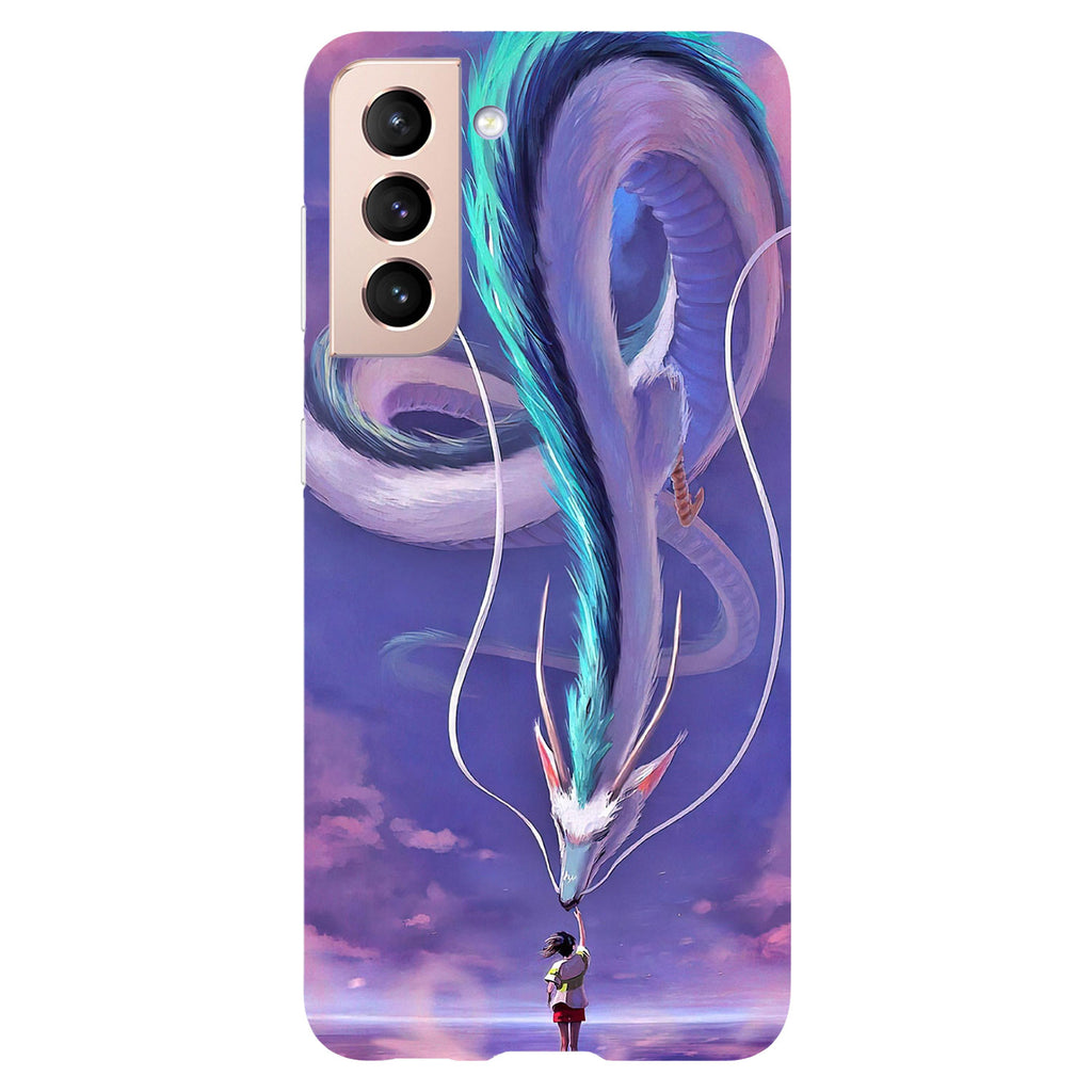 Husa Samsung Galaxy S21 model Spirited Away, Silicon, TPU, Viceversa