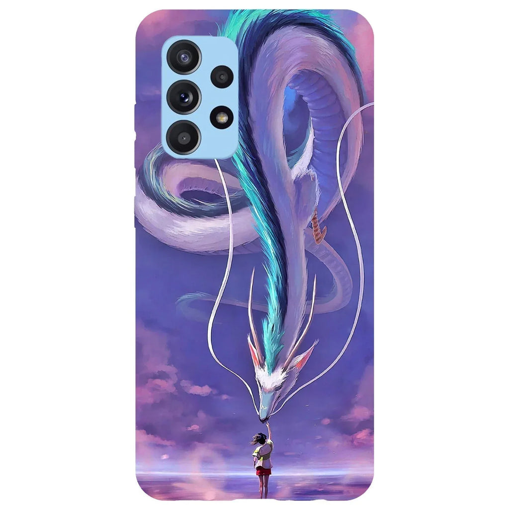 Husa compatibila cu Samsung Galaxy A22 4G model Spirited Away, Silicon, TPU, Viceversa - Viceversa