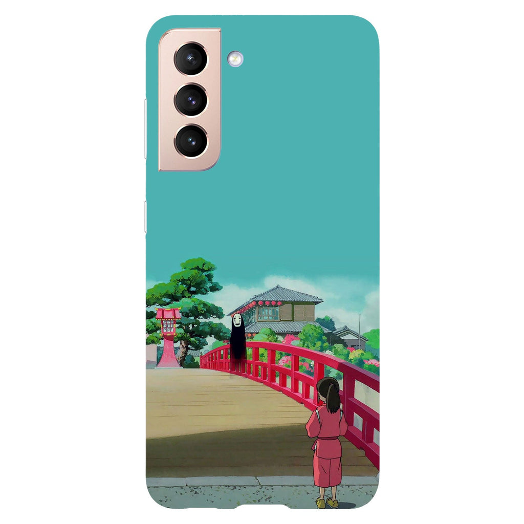 Husa Samsung Galaxy S21 FE model Spirited Away Bridge, Silicon, TPU, Viceversa