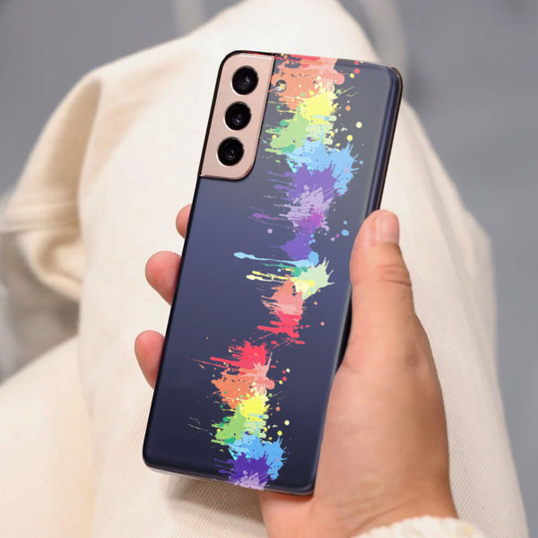 Husa compatibila cu Samsung Galaxy S21 FE model Splash, Silicon, TPU, Viceversa