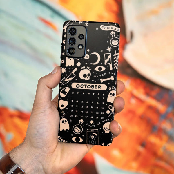 Husa compatibila cu Samsung Galaxy A53 5G model Spooktober, Silicon, TPU, Viceversa - Viceversa