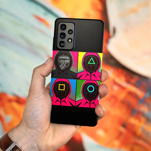 Husa compatibila cu Samsung Galaxy A53 5G model Squid game master, Silicon, TPU, Viceversa - Viceversa