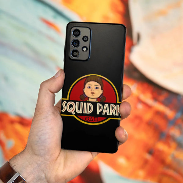 Husa compatibila cu Samsung Galaxy A53 5G model Squid park, Silicon, TPU, Viceversa - Viceversa