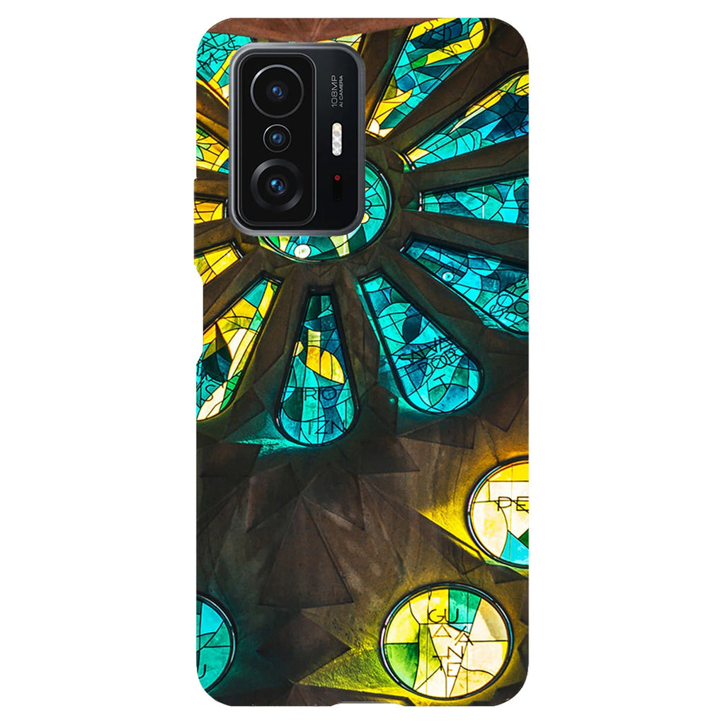 Husa compatibila cu Xiaomi Mi 11 Lite model Stained Glass, Silicon, TPU, Viceversa