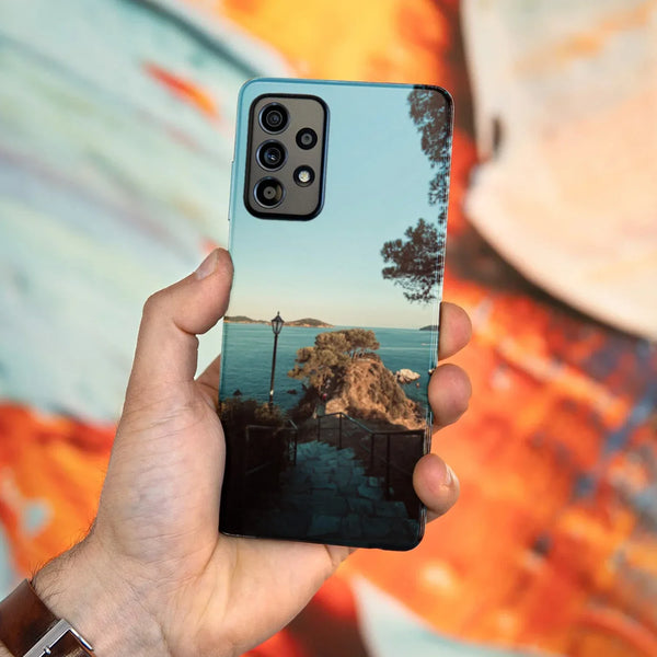 Husa compatibila cu Samsung Galaxy A53 5G model Stairs to the sea, Silicon, TPU, Viceversa - Viceversa