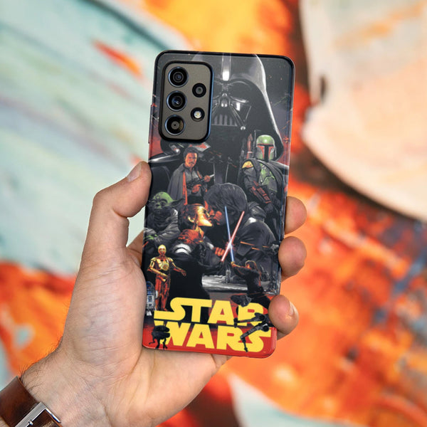 Husa Samsung Galaxy A52 model Star Wars, Silicon, TPU, Viceversa