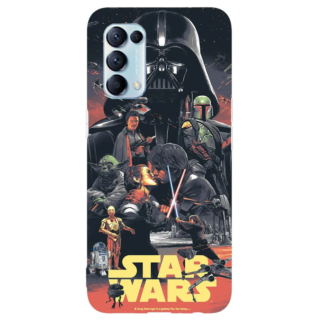 Husa compatibila cu Oppo Reno 4 4G model Star Wars, Silicon, TPU, Viceversa - Viceversa