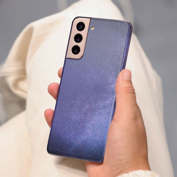 Husa compatibila cu Samsung Galaxy S21 FE model Starry night, Silicon, TPU, Viceversa