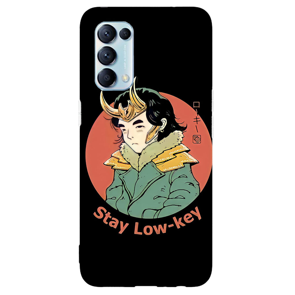 Husa compatibila cu Oppo Reno 5 4G model Stay Low Key, Silicon, TPU, Viceversa