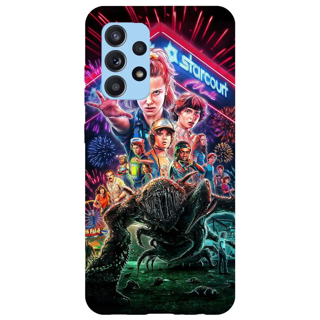 Husa compatibila cu Samsung Galaxy A53 5G model Stranger Things, Silicon, TPU, Viceversa - Viceversa