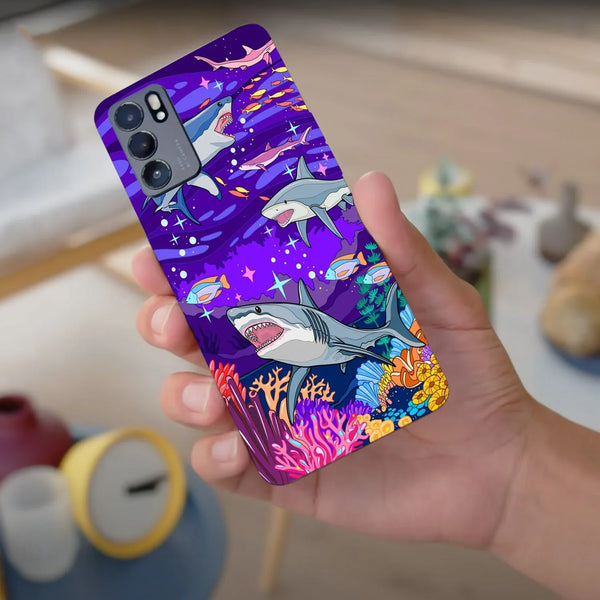 Husa compatibila cu Oppo Find X3 model Subnautical life, Silicon, TPU, Viceversa - Viceversa
