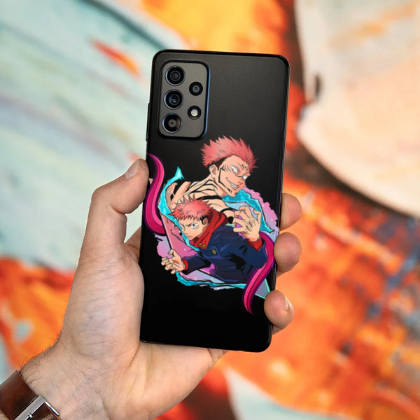 Husa compatibila cu Samsung Galaxy A53 5G model Sukuna Jujutsu Kaisen, Silicon, TPU, Viceversa - Viceversa