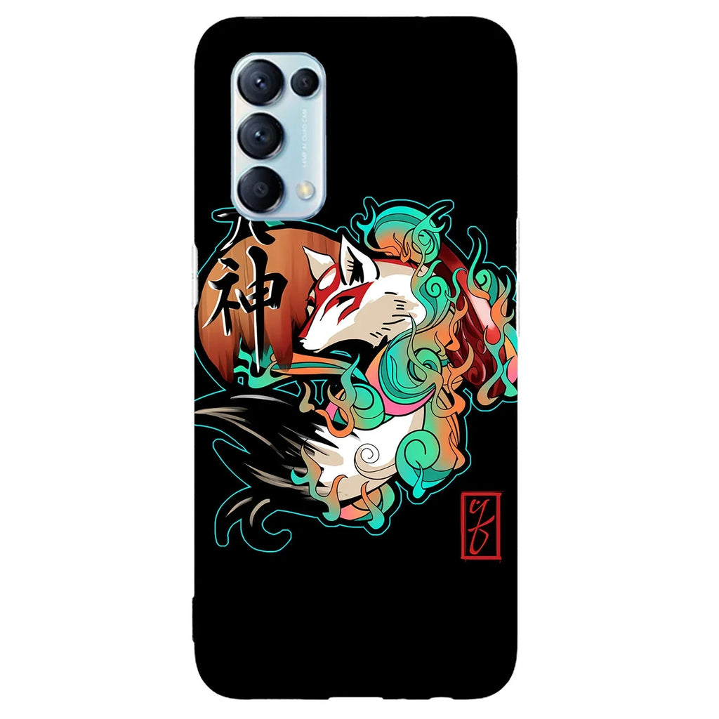 Husa compatibila cu Oppo Find X3 Lite model Sun Goddess Amaterasu, Silicon, TPU, Viceversa - Viceversa