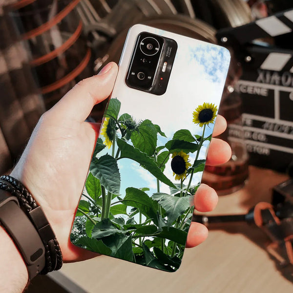 Husa compatibila cu Xiaomi Mi 11 Lite model Sunflower, Silicon, TPU, Viceversa