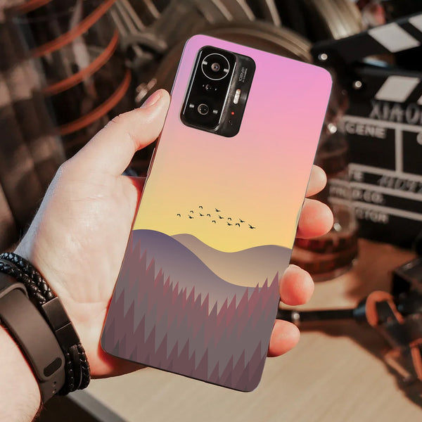 Husa compatibila cu Xiaomi Mi 11 Lite model Sunny Grasslands, Silicon, TPU, Viceversa