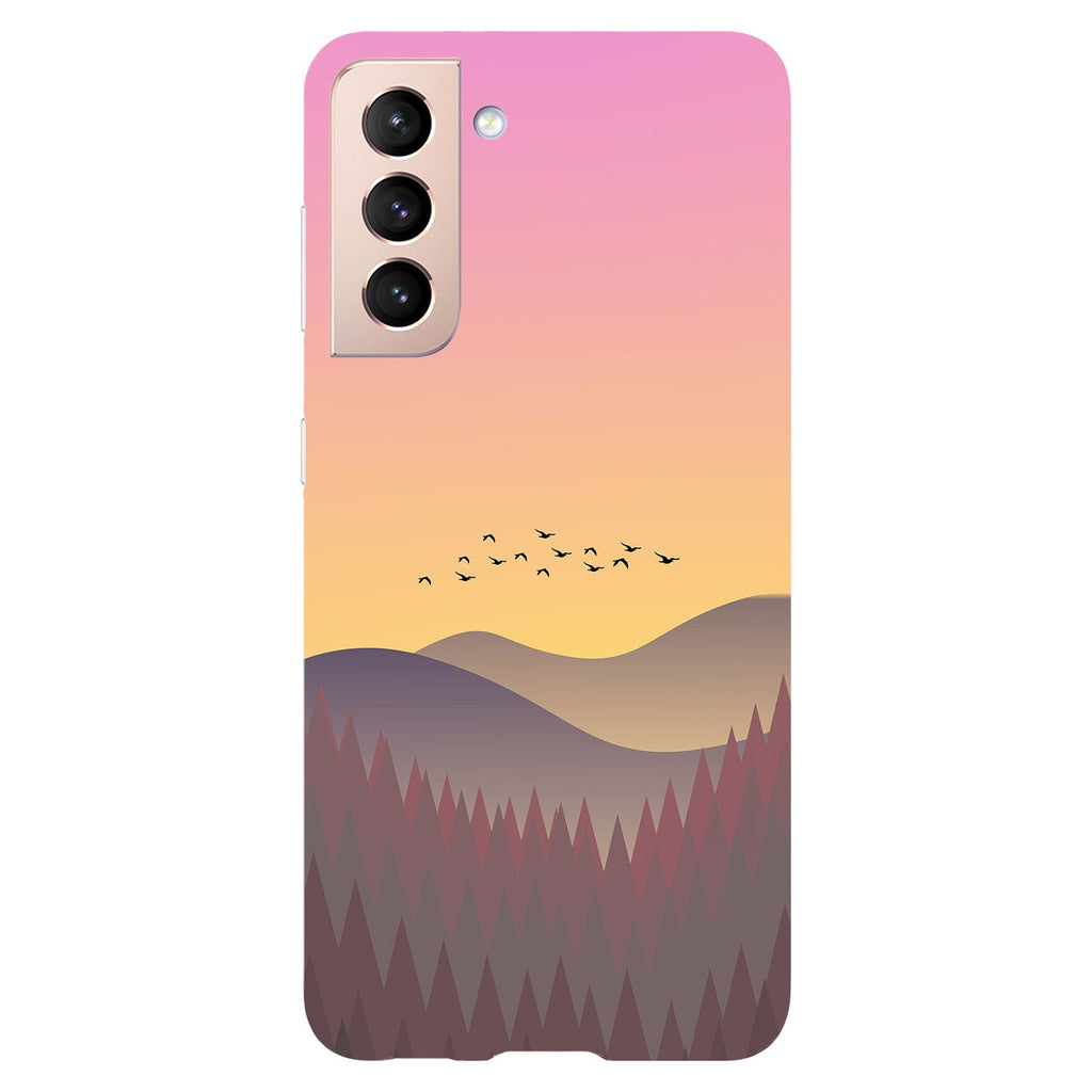 Husa Samsung Galaxy S21 FE model Sunny Grasslands, Silicon, TPU, Viceversa