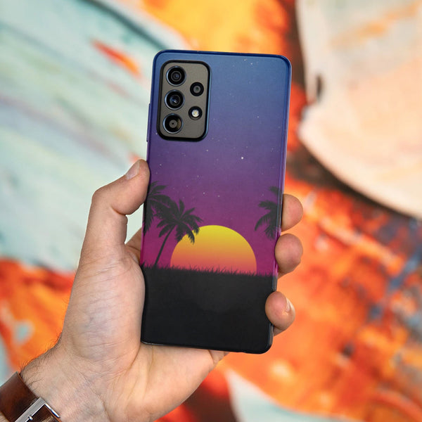 Husa Samsung Galaxy Galaxy A72 model Sunset, Silicon, TPU, Viceversa