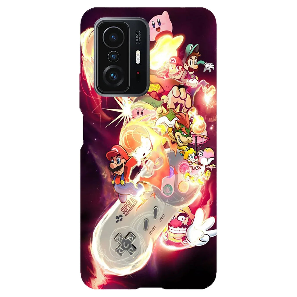 Husa compatibila cu Xiaomi Mi 10T Pro 5G model Super nintendo, Silicon, TPU, Viceversa - Viceversa
