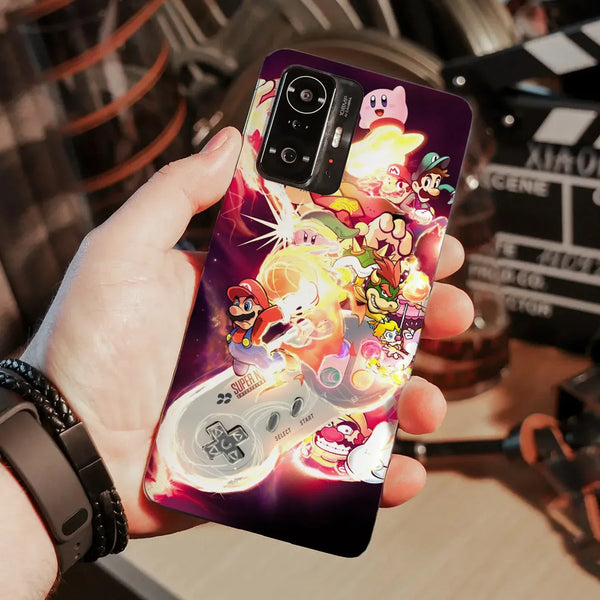 Husa compatibila cu Xiaomi Mi 11T Pro model Super nintendo, Silicon, TPU, Viceversa - Viceversa