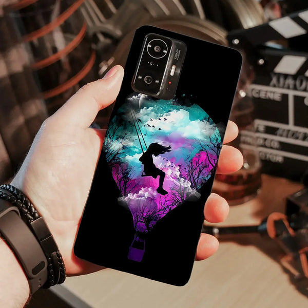 Husa compatibila cu Poco M3 Pro 5G model Swing of dreams, Silicon, TPU, Viceversa - Viceversa