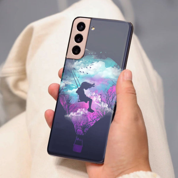 Husa Samsung Galaxy S21 FE model Swing of dreams, Silicon, TPU, Viceversa