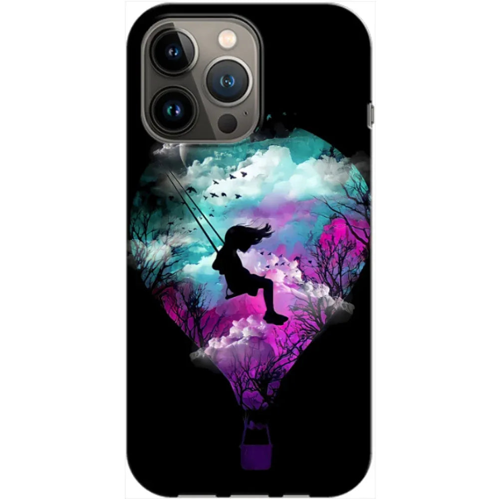 Husa Apple iPhone 12 Mini model Swing of dreams, Silicon, TPU, Viceversa - Viceversa
