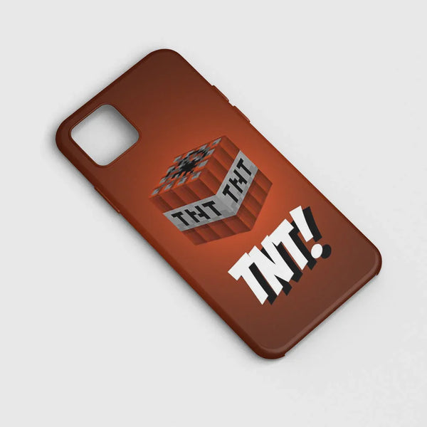 Husa compatibila cu Apple iPhone 14 model TNT Minecraft, Silicon, TPU, Viceversa - Viceversa