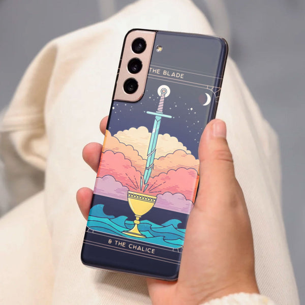 Husa Samsung Galaxy S21 FE model Tarrot Card, Silicon, TPU, Viceversa