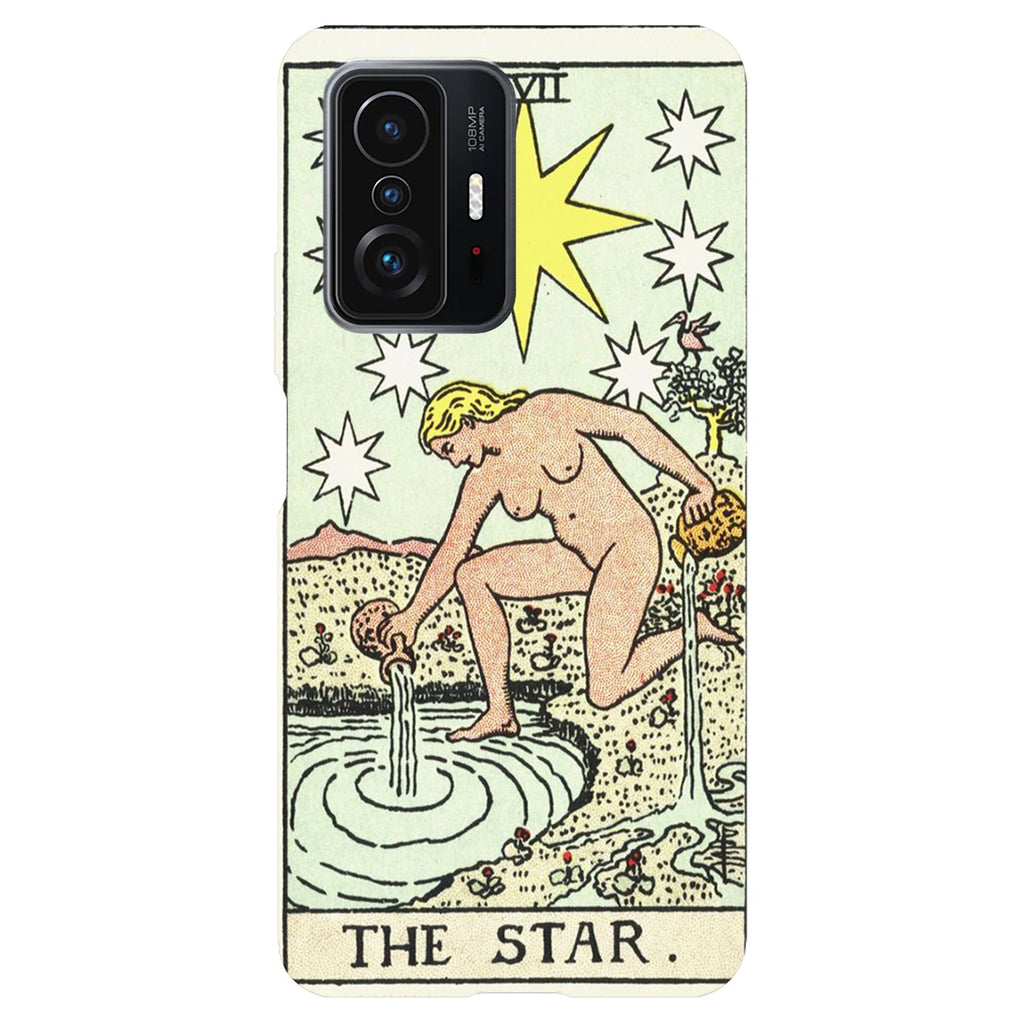 Husa compatibila cu Xiaomi Mi 9T model The star Tarrot Card, Silicon, TPU, Viceversa