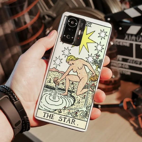 Husa compatibila cu Xiaomi Mi 11T Pro model The star Tarrot Card, Silicon, TPU, Viceversa - Viceversa