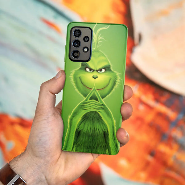 Husa compatibila cu Samsung Galaxy A53 5G model The Grinch, Silicon, TPU, Viceversa - Viceversa