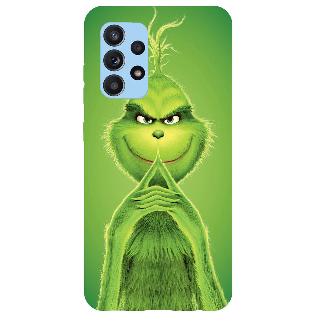Husa compatibila cu Samsung Galaxy A53 5G model The Grinch, Silicon, TPU, Viceversa - Viceversa