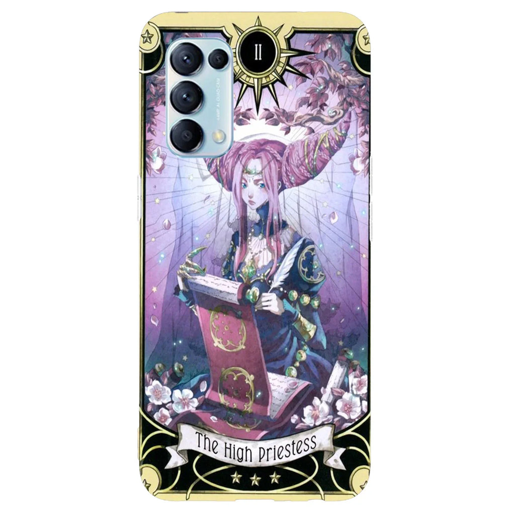 Husa compatibila cu Oppo Reno 6 Pro 5G model The High Priestess, Silicon, TPU, Viceversa - Viceversa