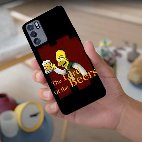 Husa compatibila cu Oppo Find X3 model The Lord of Beers, Silicon, TPU, Viceversa - Viceversa